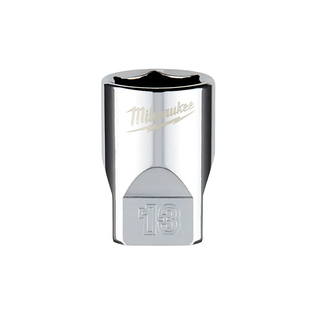 1/4 in. Drive 13mm Metric 6-Point Socket