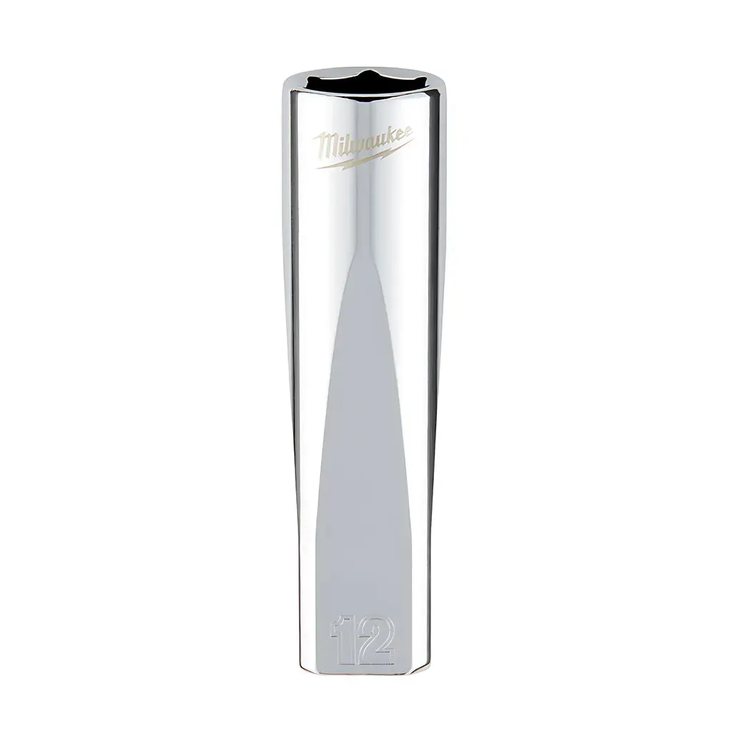 3/8 in. Drive 12mm Metric 6-Point Deep Socket
