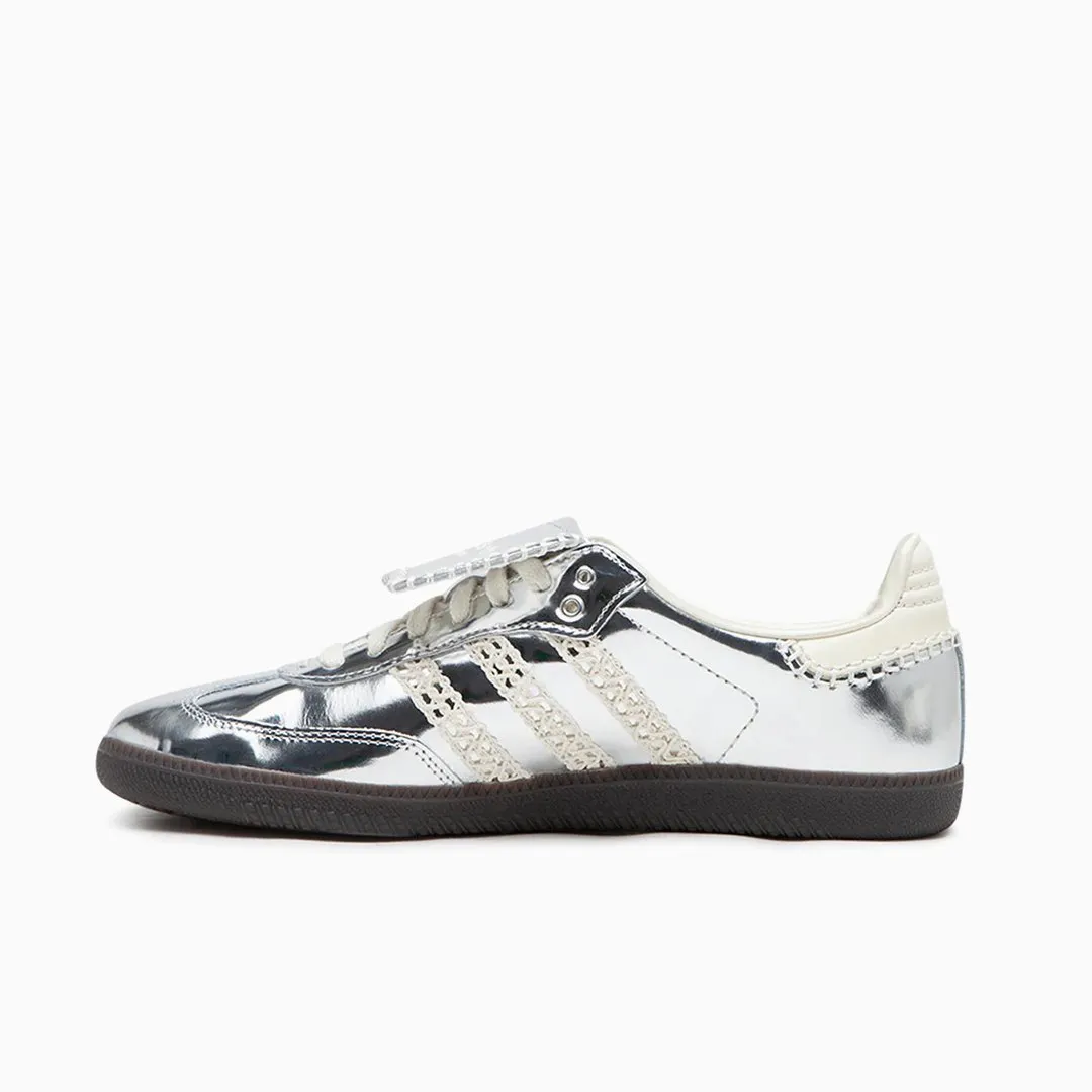 Adidas Samba X Wales Bonner Silver Sneakers