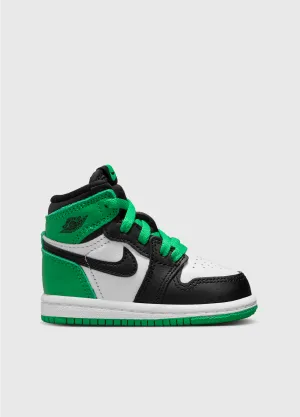 Air Jordan 1 Retro High 'Lucky Green' Sneakers (TD)