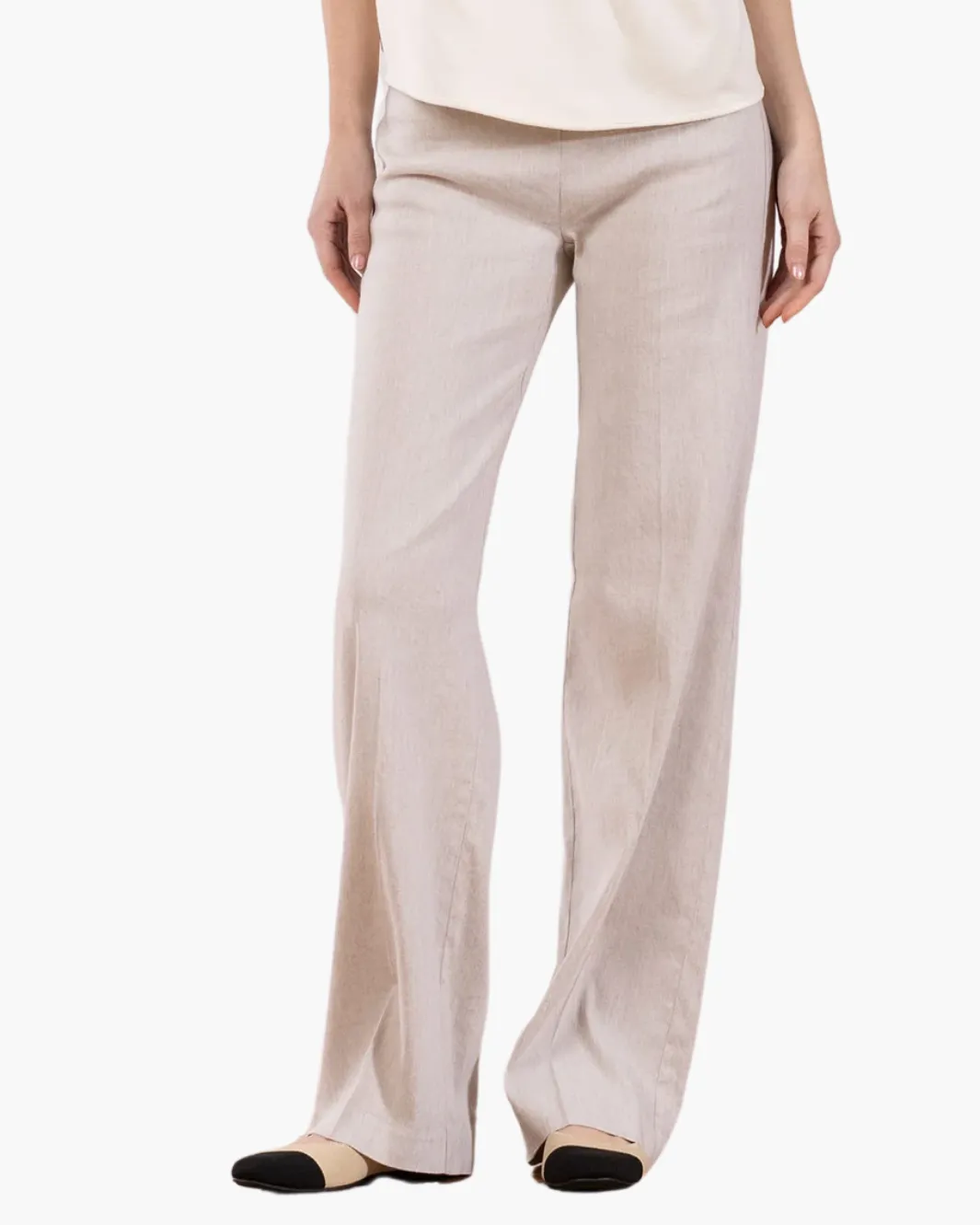 ALEX LINEN PANT IN OATMEAL