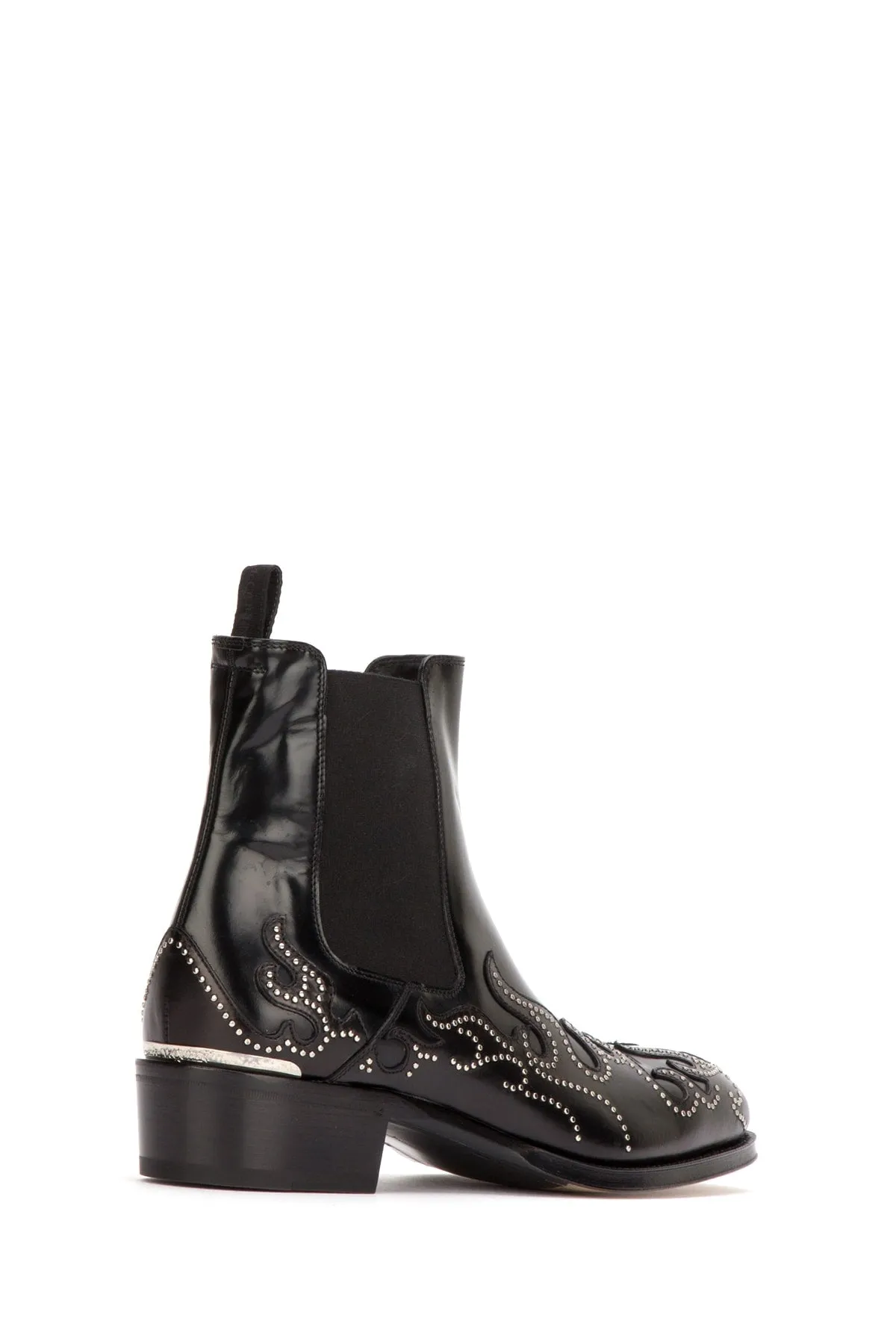 Alexander McQueen Flame Ankle Boots