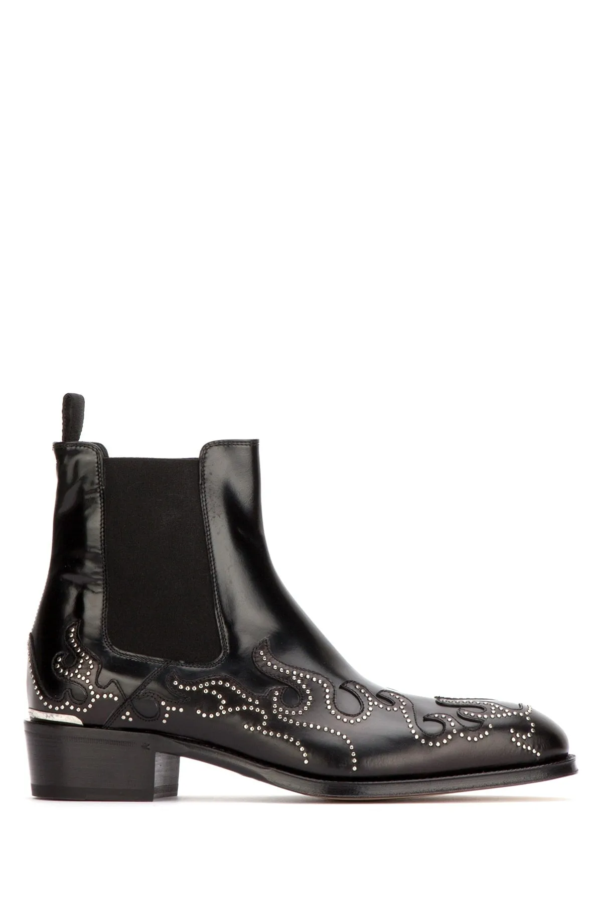 Alexander McQueen Flame Ankle Boots