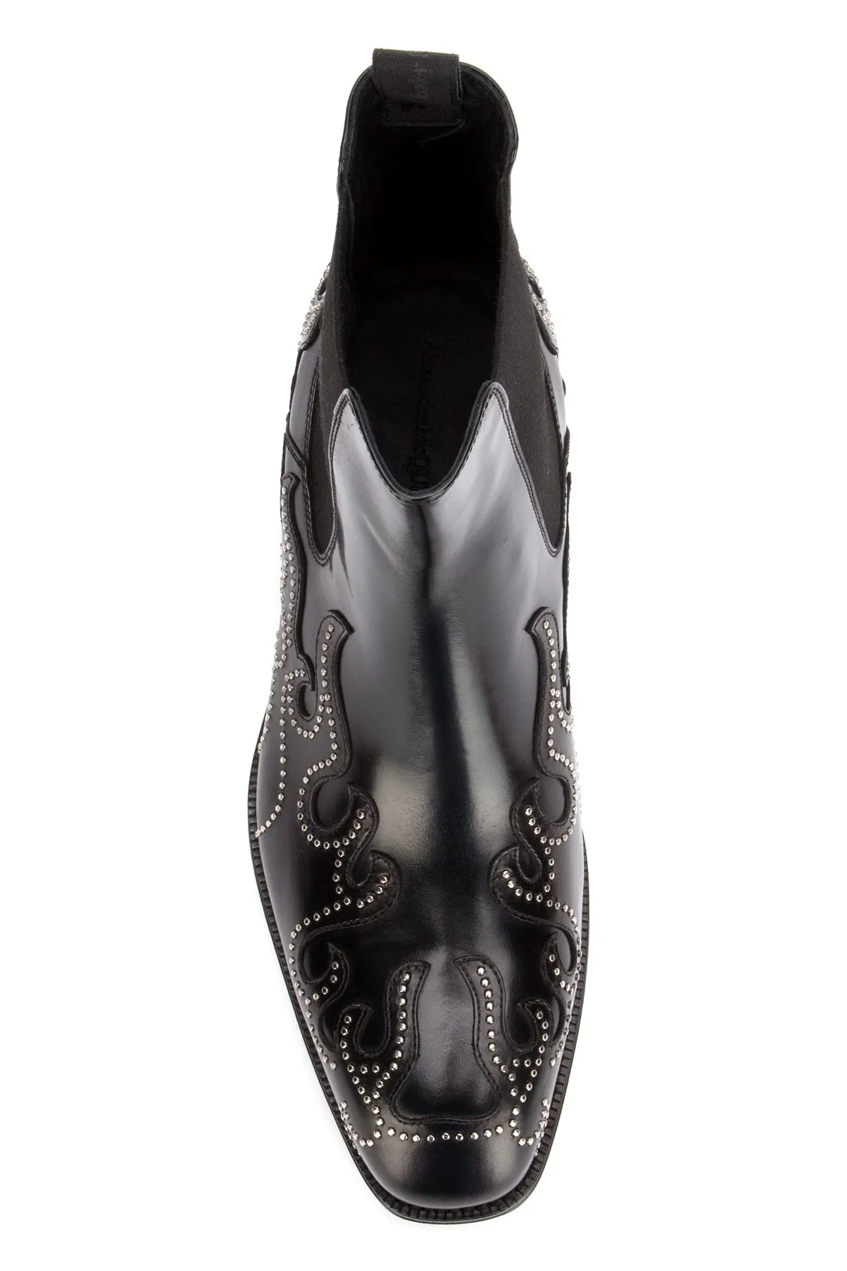 Alexander McQueen Flame Ankle Boots