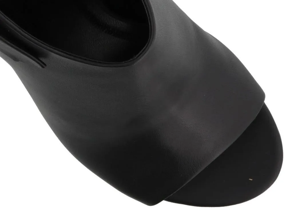 Alexander Wang Nadia Peeped Toe Ankle Boots