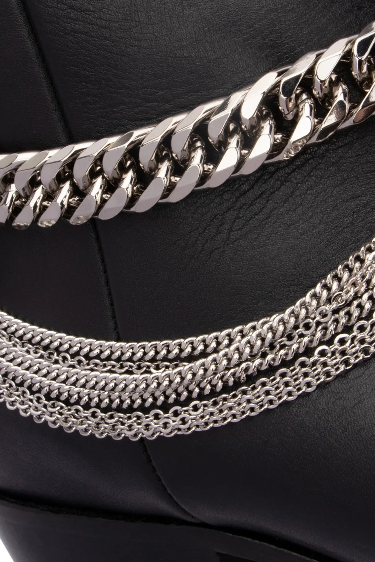Amiri Chain Detail Ankle Boots