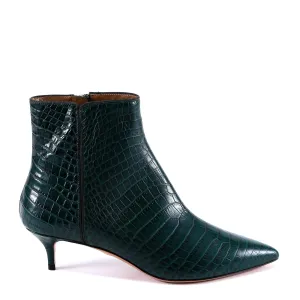 Aquazzura Textured Leather Ankle Boots