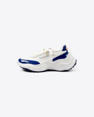 Atlantis White & Navy Sneakers