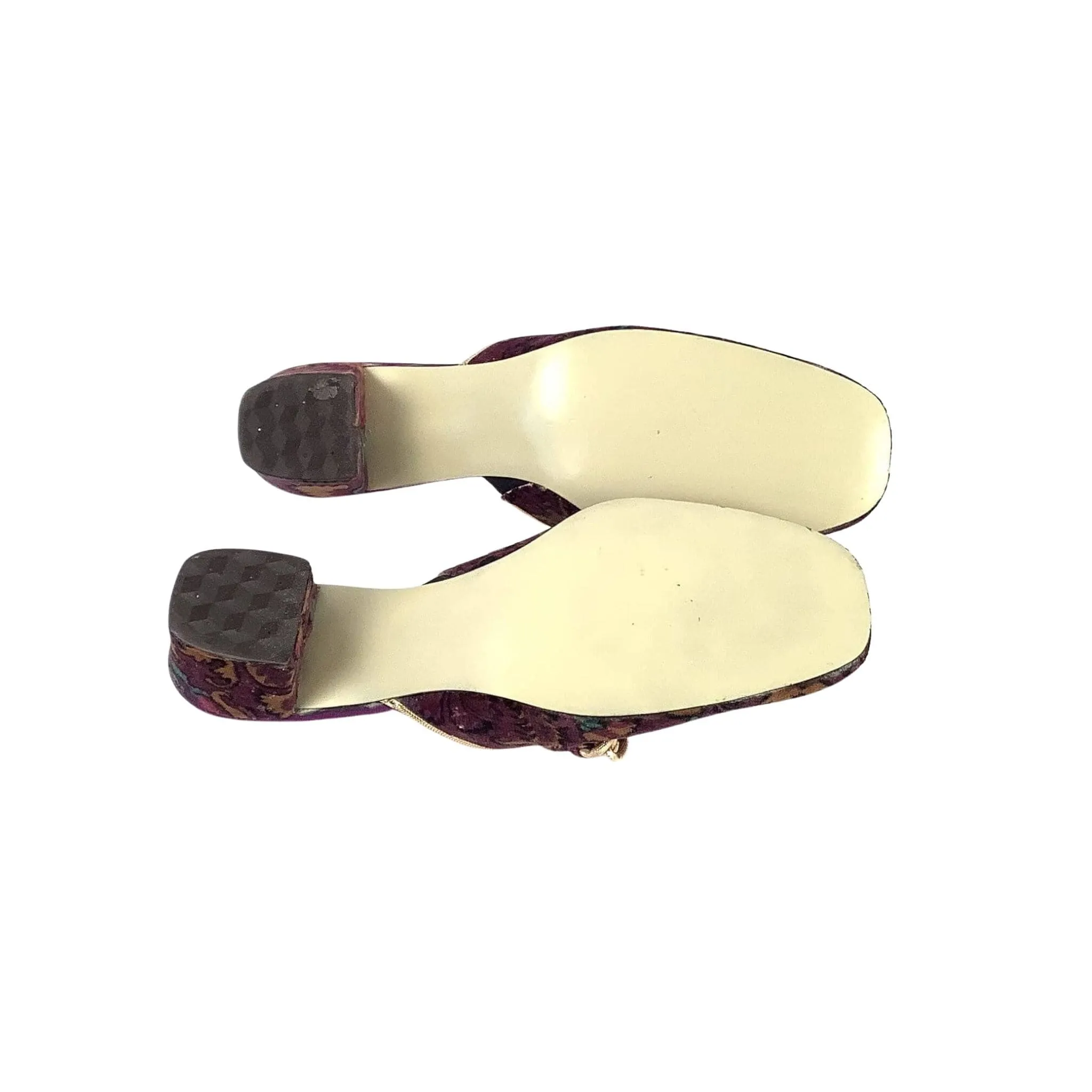 Baroque Velvet Slippers