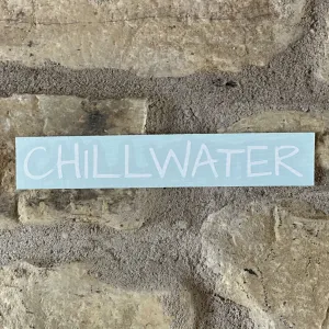 Beach Bound White Transfer Sticker