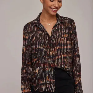 Bella Dahl Full Button Down City Hipster Shirt