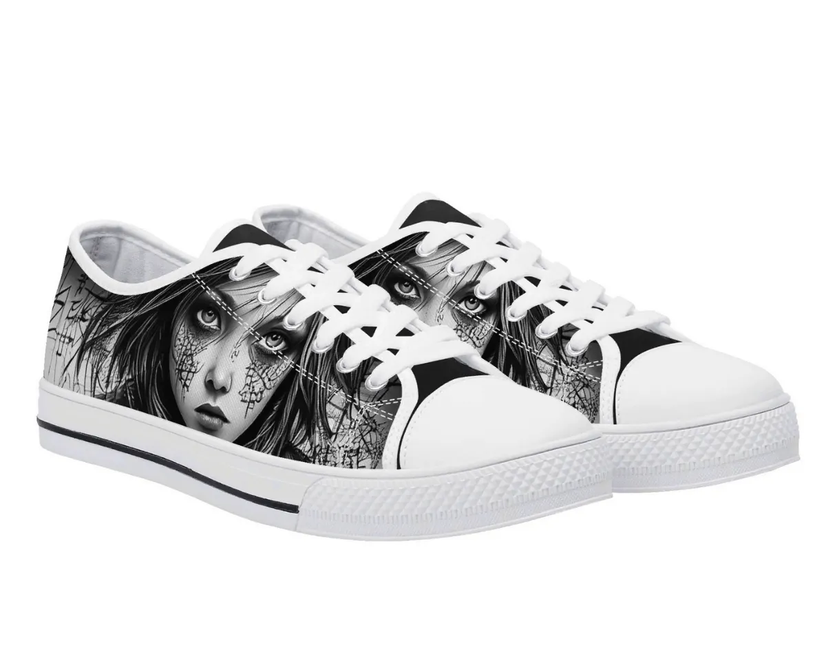 Broken Doll Low Tops