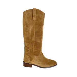 Brown Suede Boots - 7