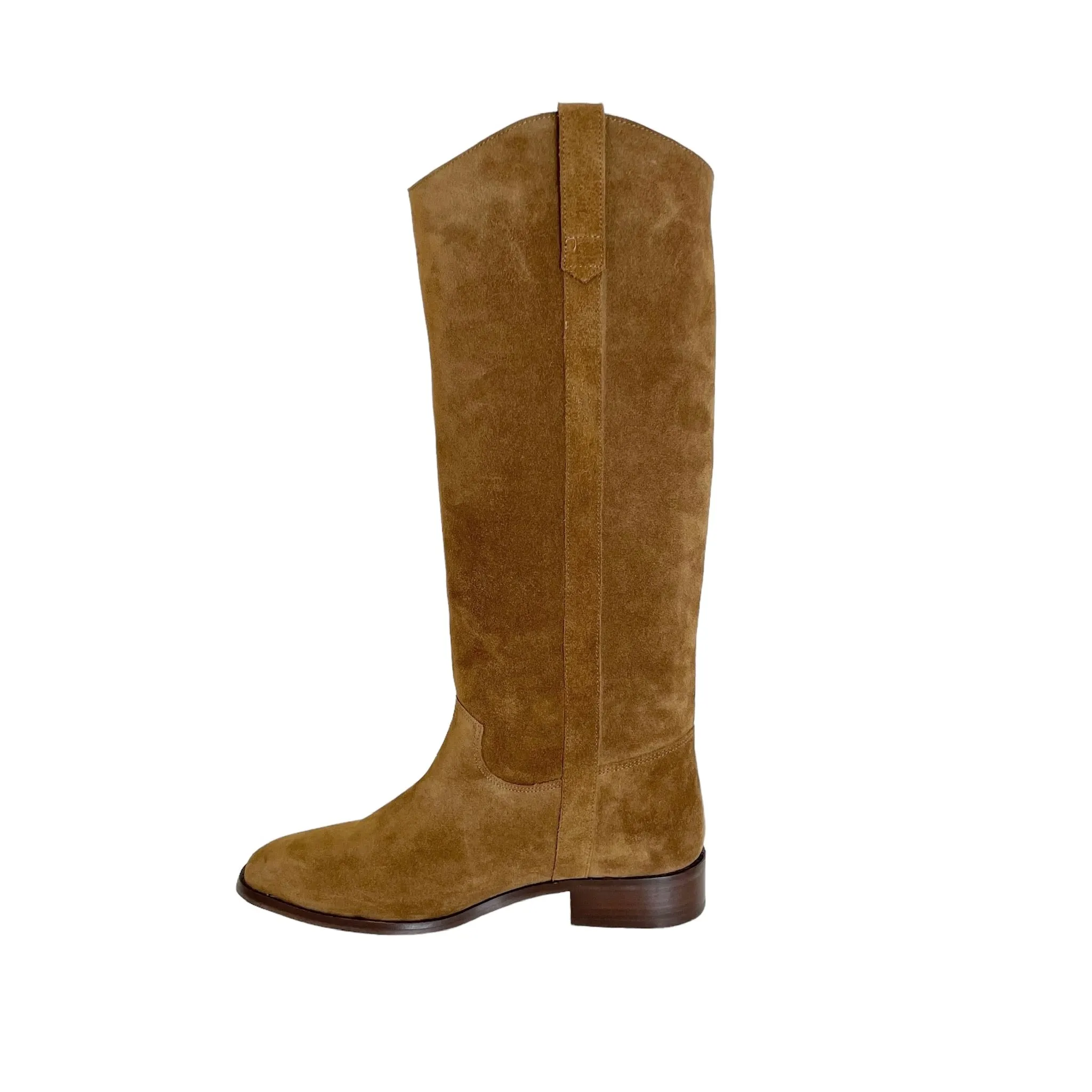 Brown Suede Boots - 7