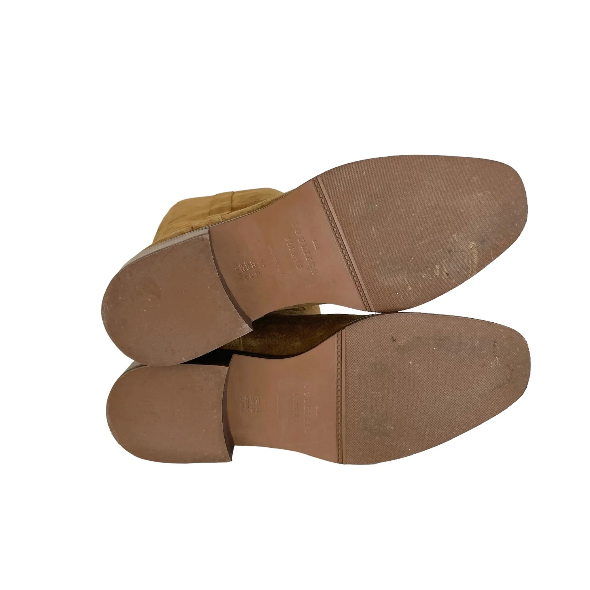 Brown Suede Boots - 7