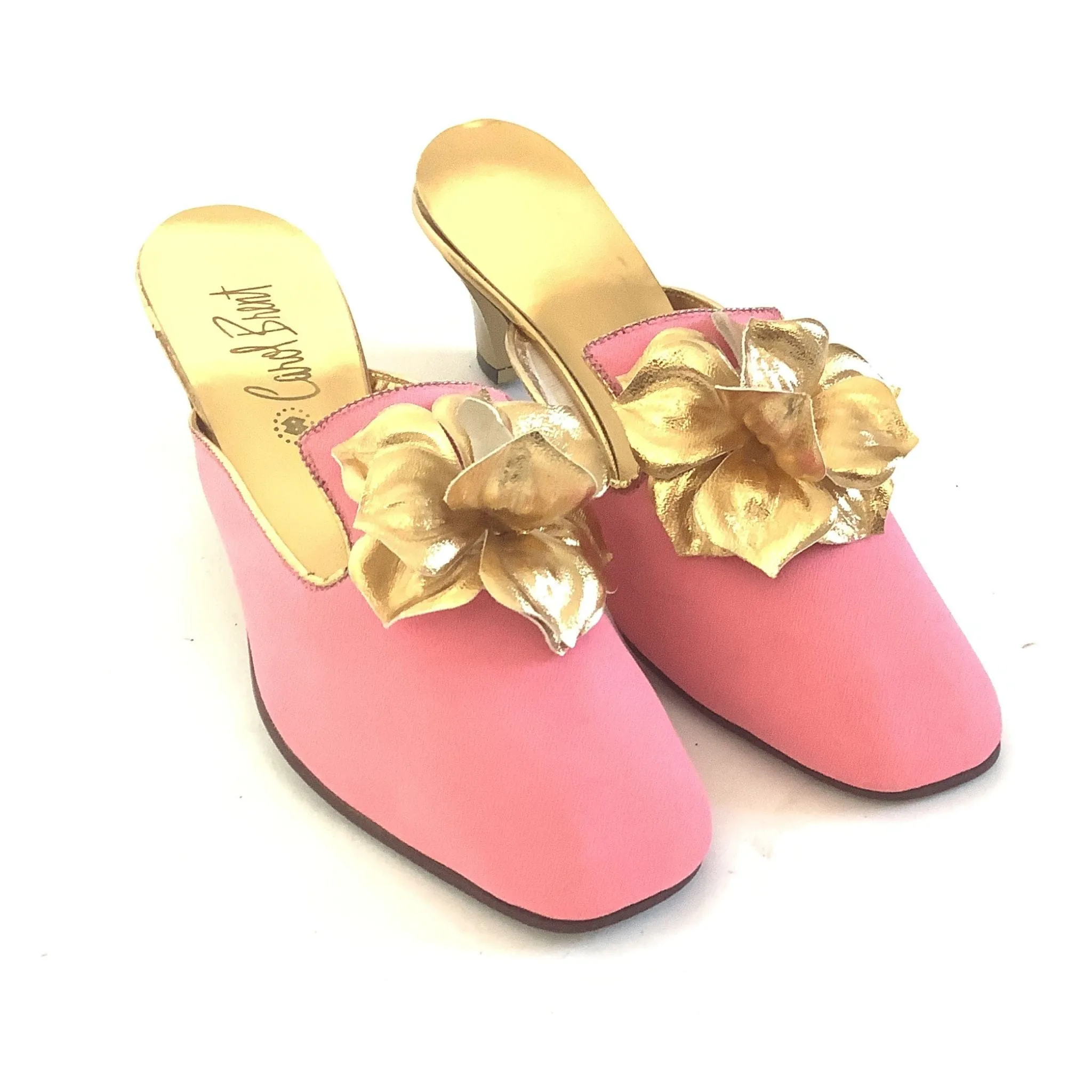 Carol Brent Pink Slippers