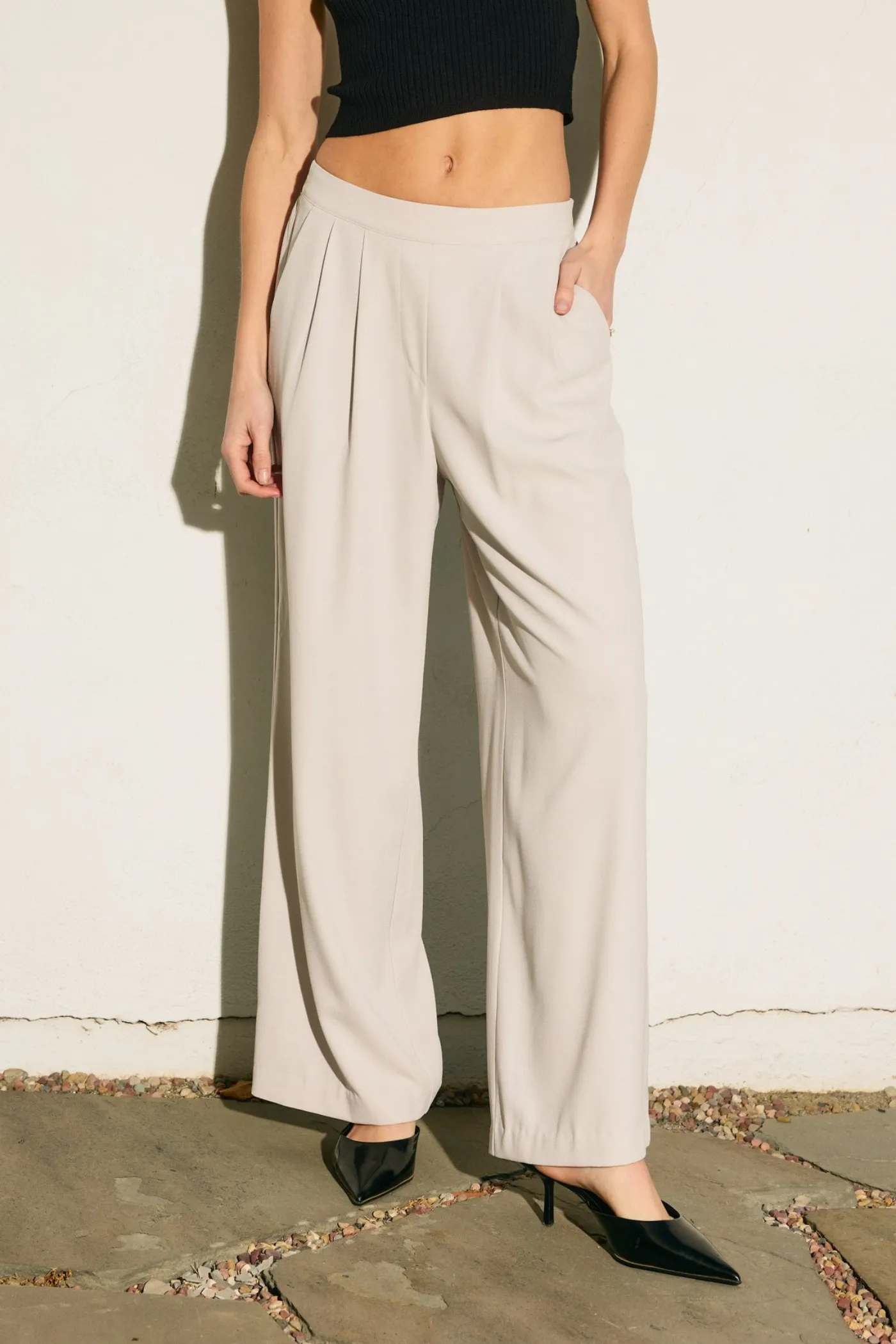 CHARLIE WIDE-LEG TROUSERS