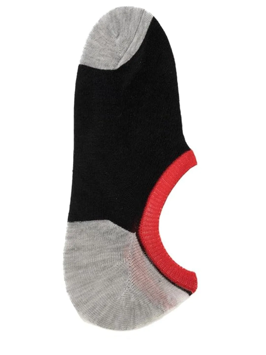 Color-Blocked Low-Cut Invisible Socks for Boys- Blue, Black & Navy