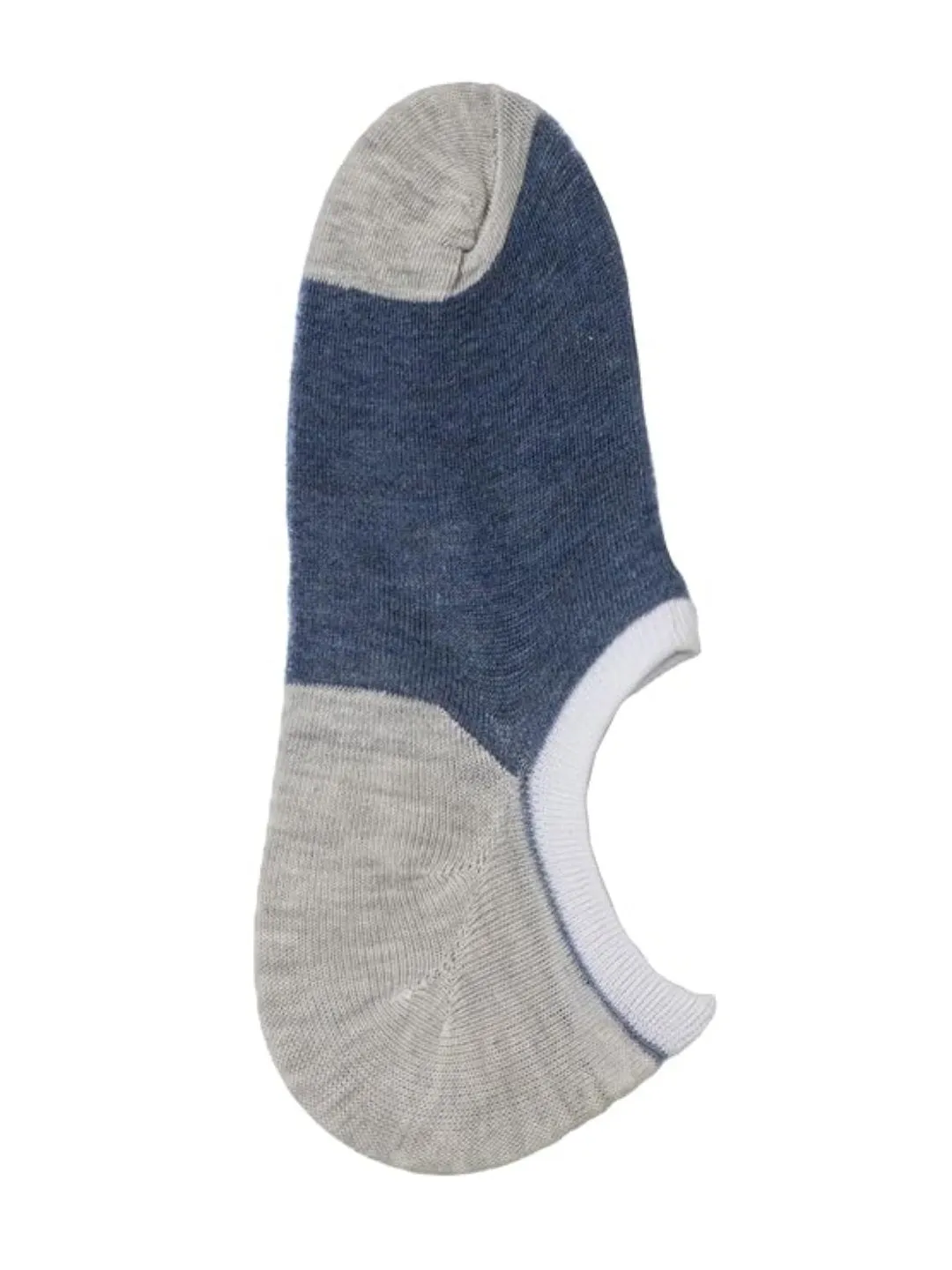 Color-Blocked Low-Cut Invisible Socks for Boys- Blue, Black & Navy