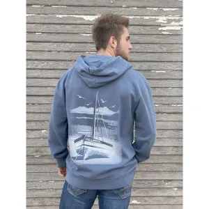 Comfort Stretch Hoodie Sweatshirt - Beach Bound