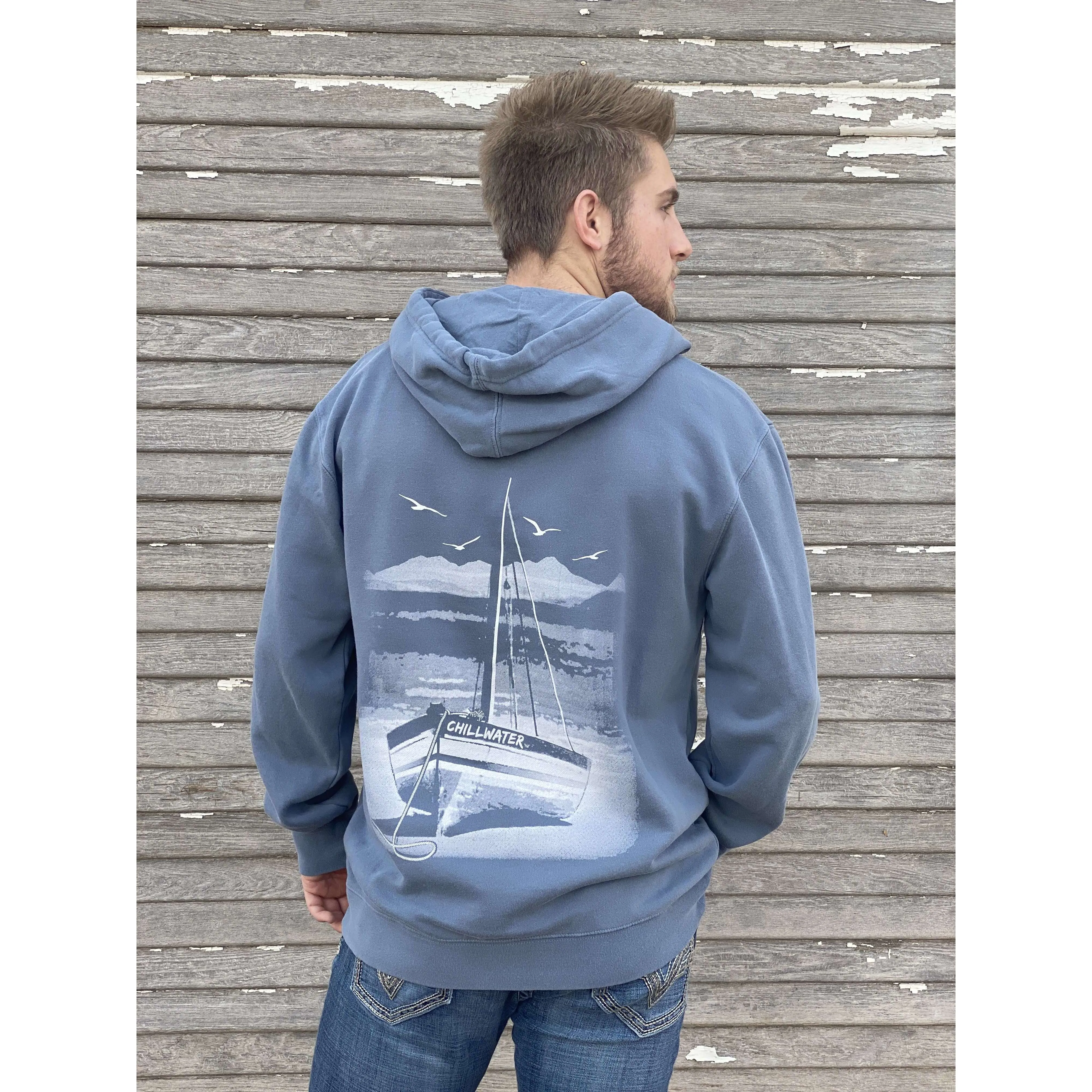 Comfort Stretch Hoodie Sweatshirt - Beach Bound