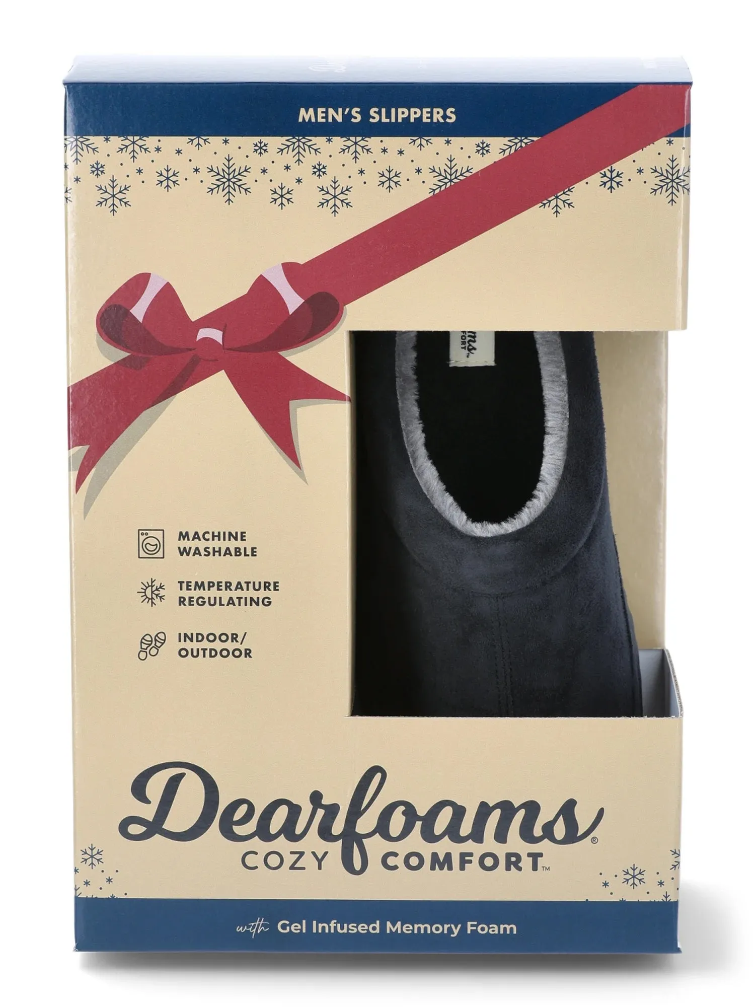 Dearfoams Men's Cozy Comfort Clogs, Sizes 7-14