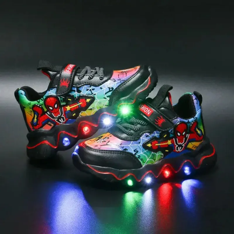 Disney Cartoon Led Sneakers