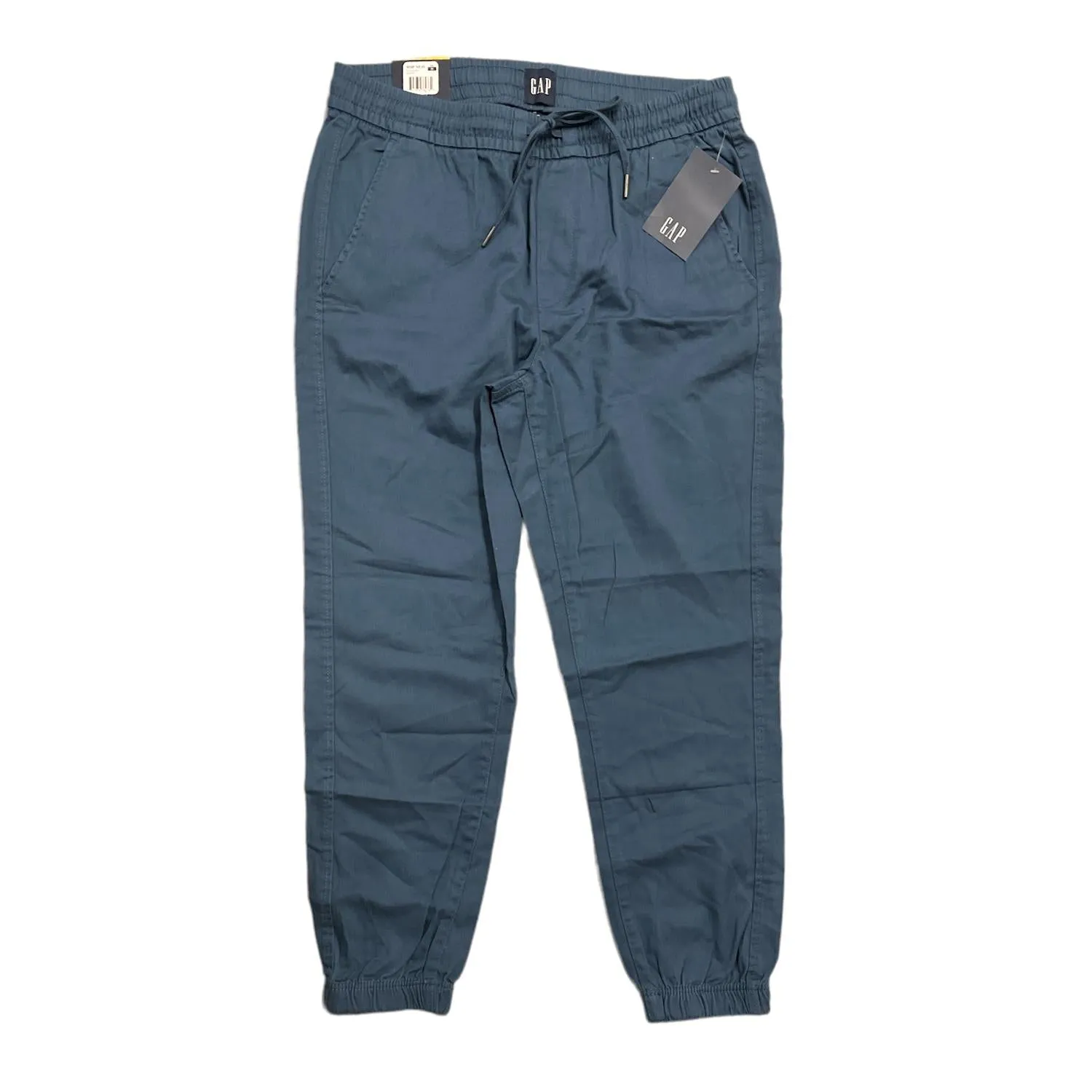 Gap Women's Elastic Waistband 27" Twill Jogger Pants With Pockets