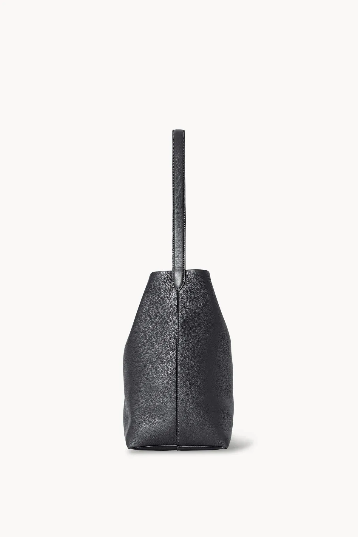 Leather Medium N/S Park Tote Bag
