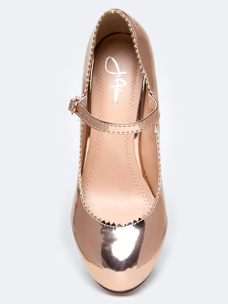 Mary Jane Kitten Heels