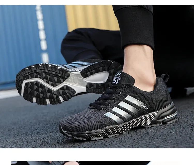 Men's & Women's Casual Flats – White Fashion Sneakers for Couples