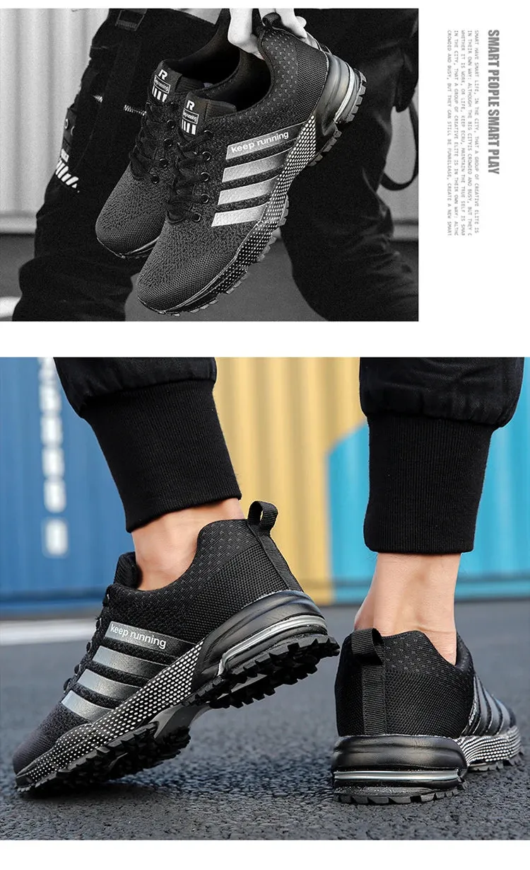 Men's & Women's Casual Flats – White Fashion Sneakers for Couples