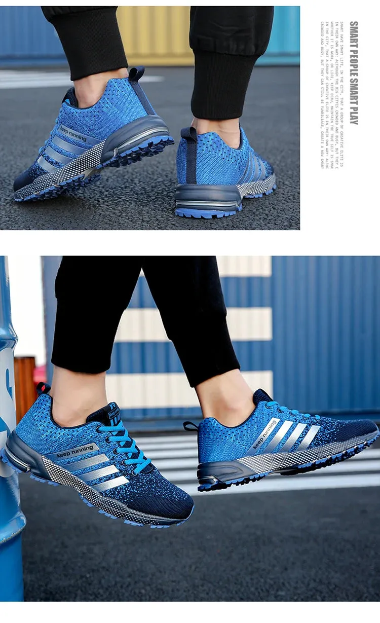 Men's & Women's Casual Flats – White Fashion Sneakers for Couples