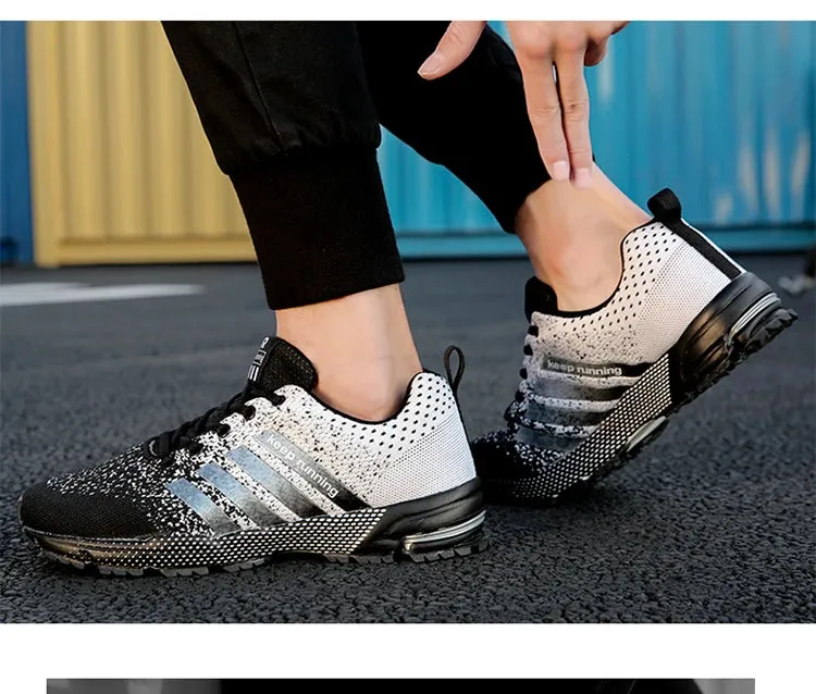 Men's & Women's Casual Flats – White Fashion Sneakers for Couples