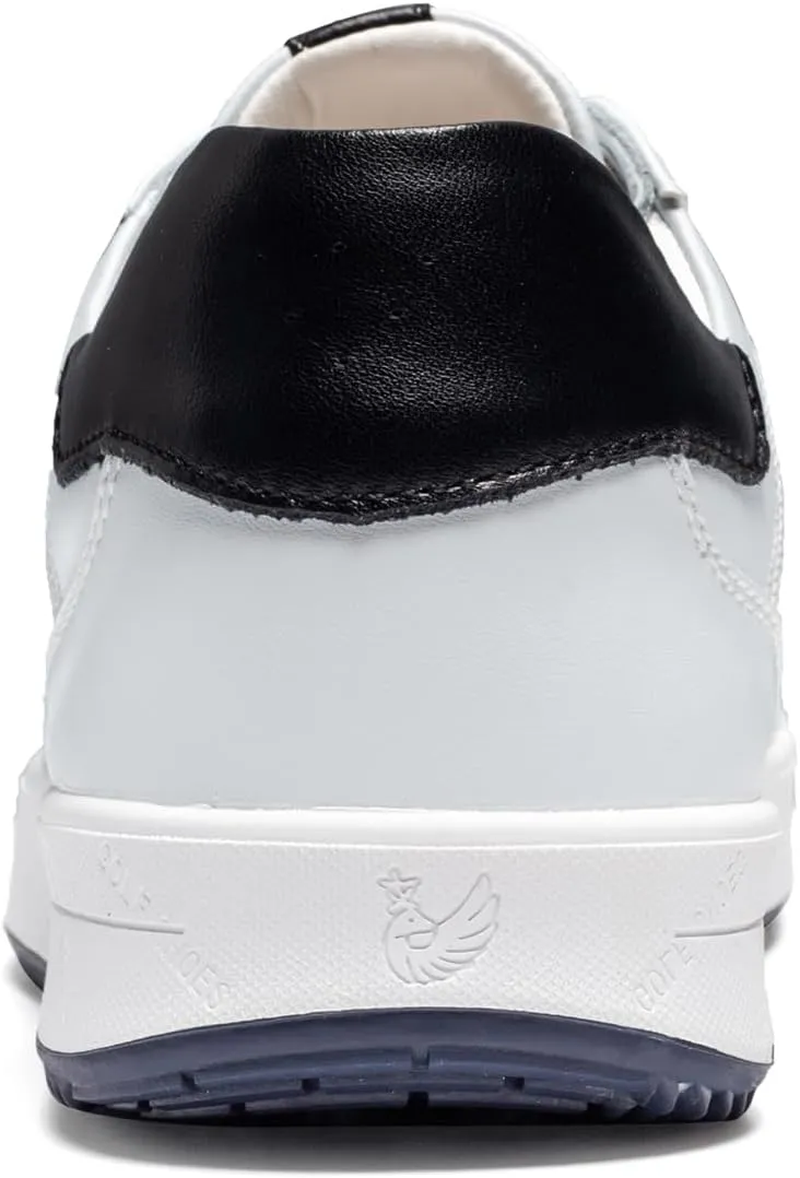 Men's Golf Shoes Professional Spikeless Leather Sneakers Low Top Lightweight Comfort Lace Up Walking Shoes for Male