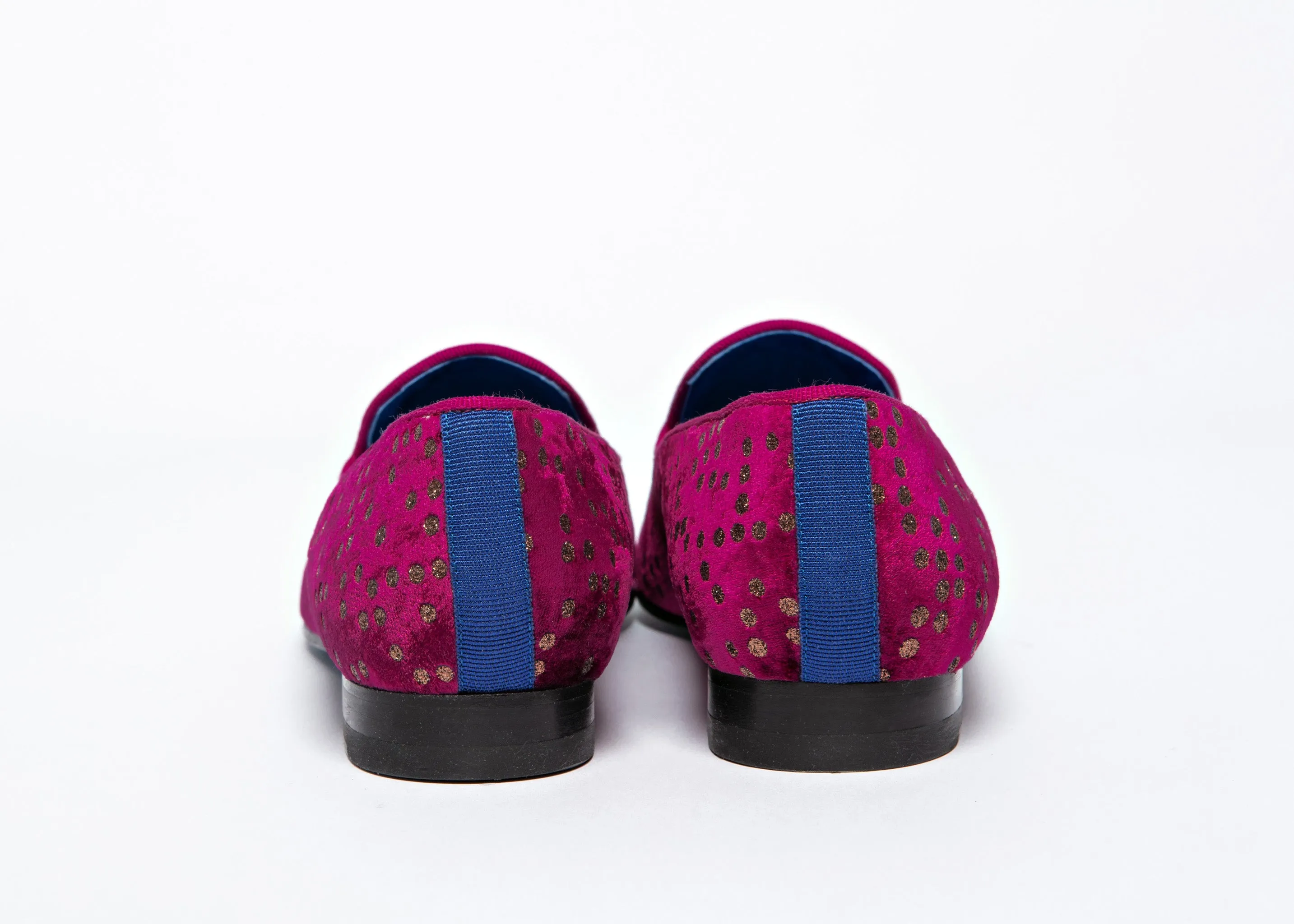 Slipper in Magenta Sparkle