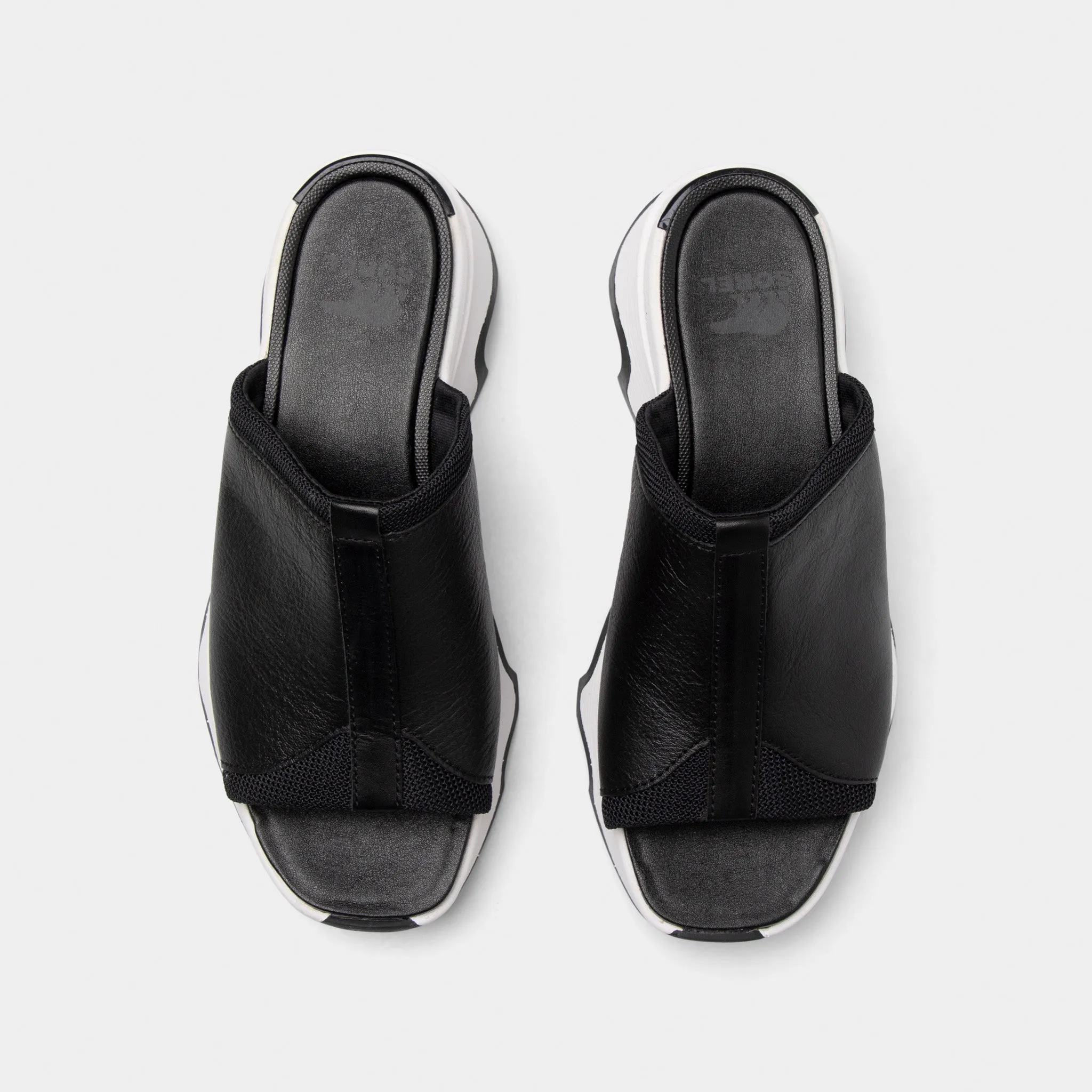 Sorel Women's Kinetic Impact Slide Black / Sea Salt