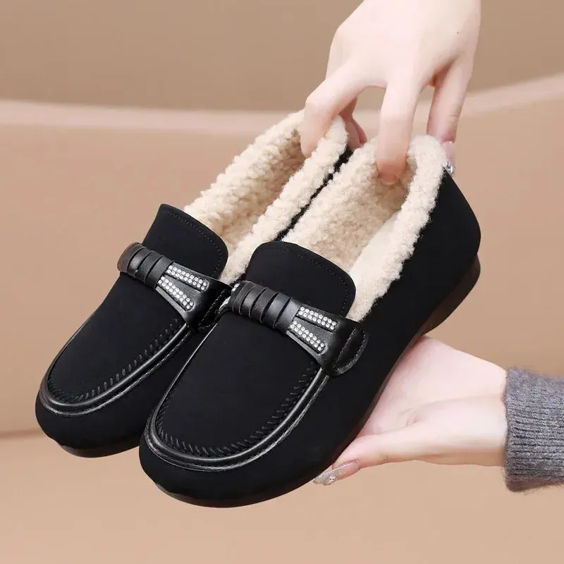 Women's Cozy Moccasin Loafers