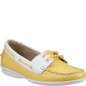Yellow Irene Boat Shoes