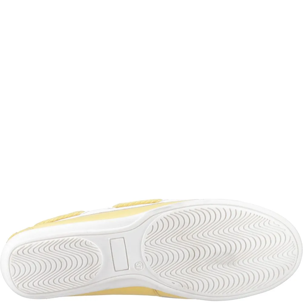 Yellow Irene Boat Shoes