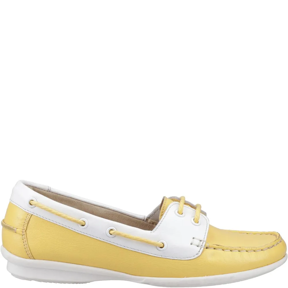 Yellow Irene Boat Shoes